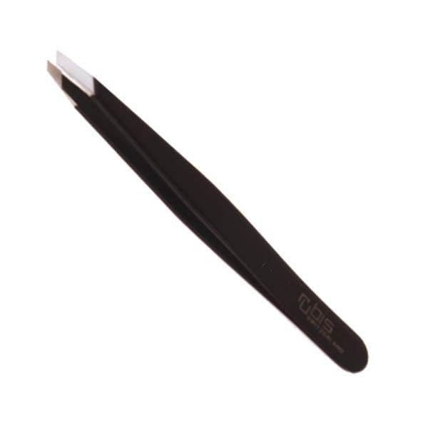 Pinza Depilar Rubis Slanted Negra