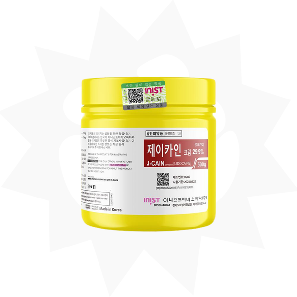 Crema Anestésica J-Cain Crema 29.9% 500g