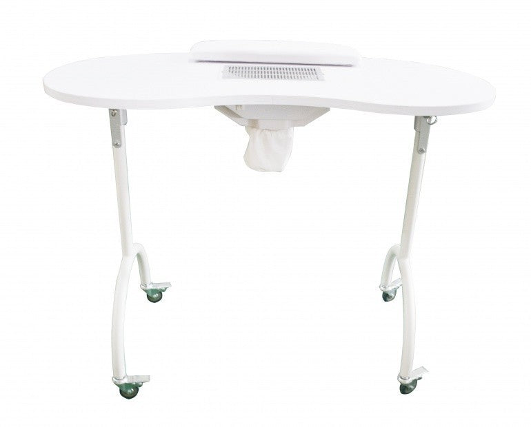 Mesa Manicura Plegable Portatil + Aspiradora