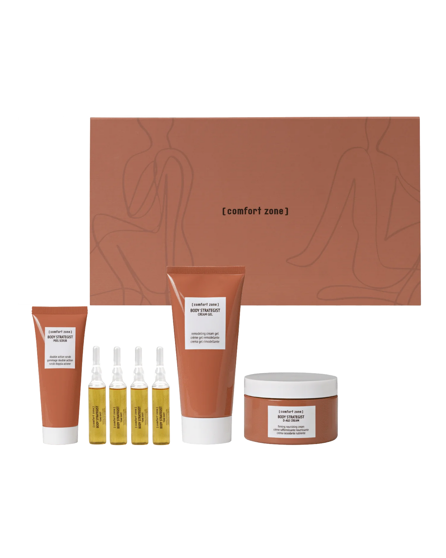 COMFORT ZONE BODY STRATEGIST 28 DAYS TONNING KIT. AL MEJOR PRECIO