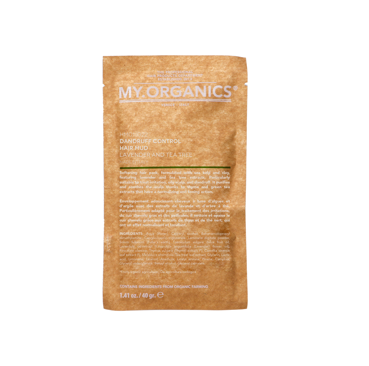BOX Dandruff Control Haird Mud kit 1 unidad