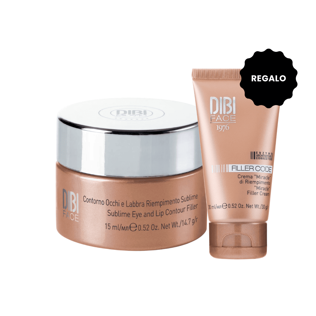 PACK FILLER CODE - Contorno de Ojos y Labios Relleno Sublime 15ml+ (REGALO) Crema Revitalizante de Rellenado 30ml