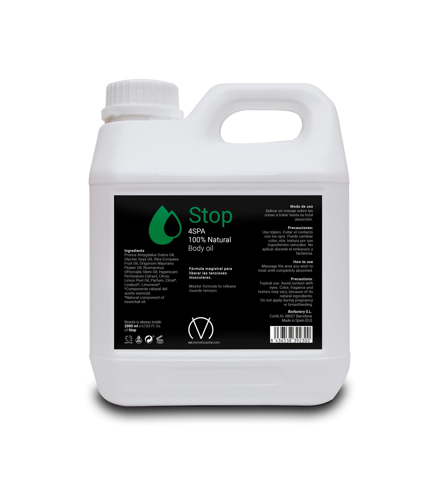 CV Primary Essence - Aceite Esencial 4Spa Stop 2L.