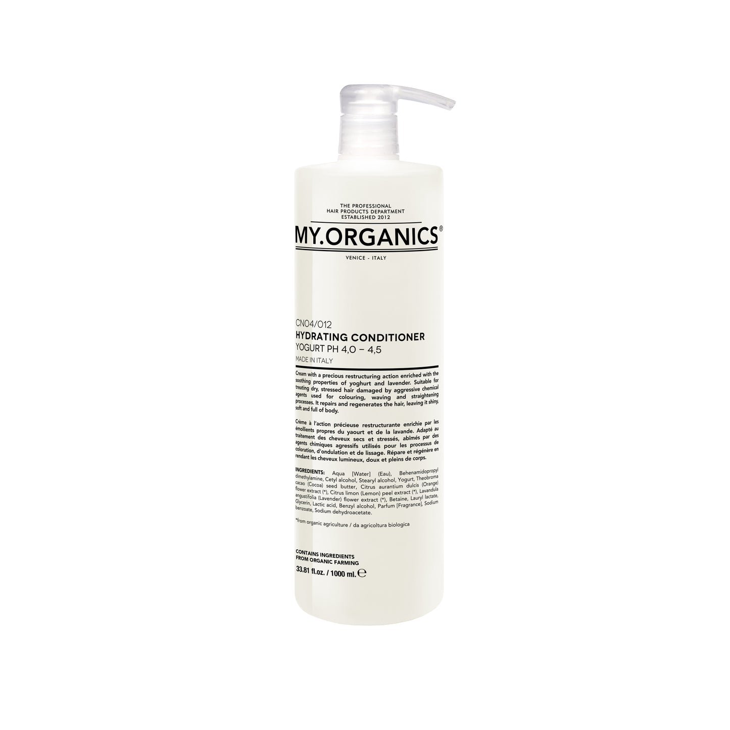 The Organic Hydrating Conditioner x1000ml