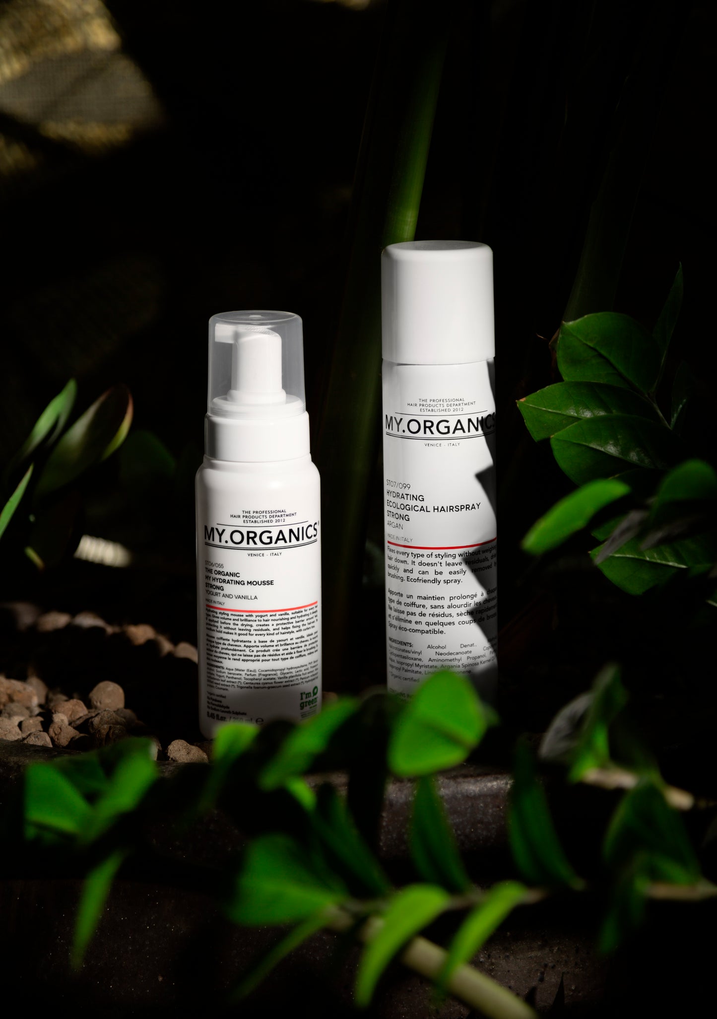 The Organic Hydrating Ecological Hairspray Strong x250ml my organics