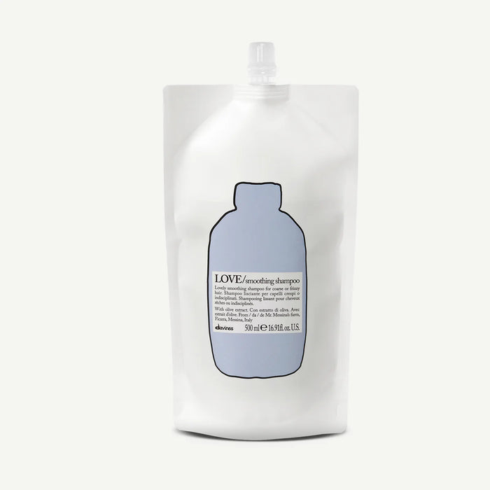 davines LOVE SMOOTHING SHAMPOO REFILL 500 ML.