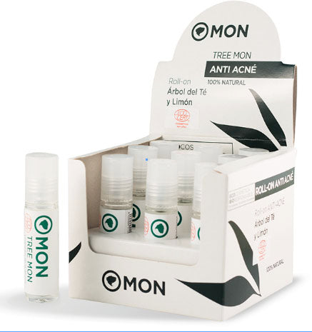 mon Expositor 9 Unidades de Aceite Esencial Arbol del Te 12 ml