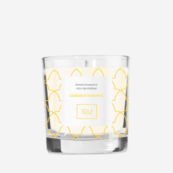VELA AROMÁTICA - BOUGIE D’AMBIANCE CARESSE D’AGRUMES