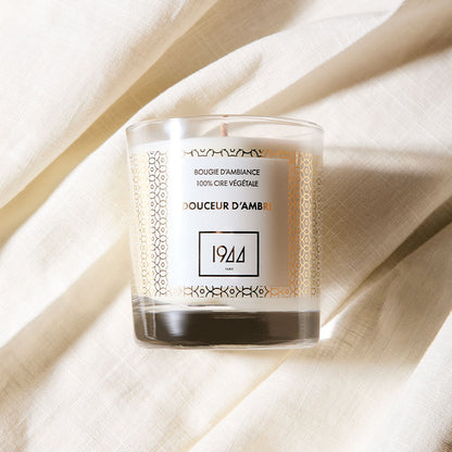VELA AROMÁTICA - BOUGIE D’AMBIANCE DOUCEUR D’AMBRE