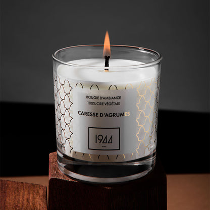 VELA AROMÁTICA - BOUGIE D’AMBIANCE CARESSE D’AGRUMES