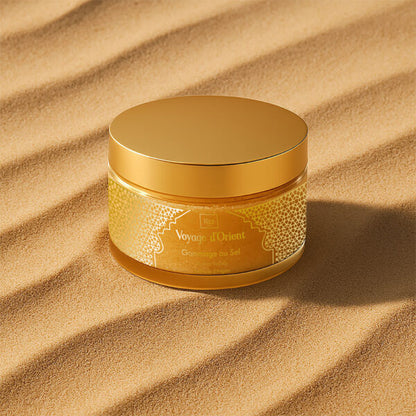 EXFOLIANTE DE SAL - LE GOMMAGE AU SEL AMBRE VANILLE