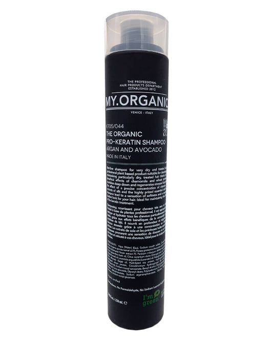 The Organic Pro-Keratin Shampoo x250ml
