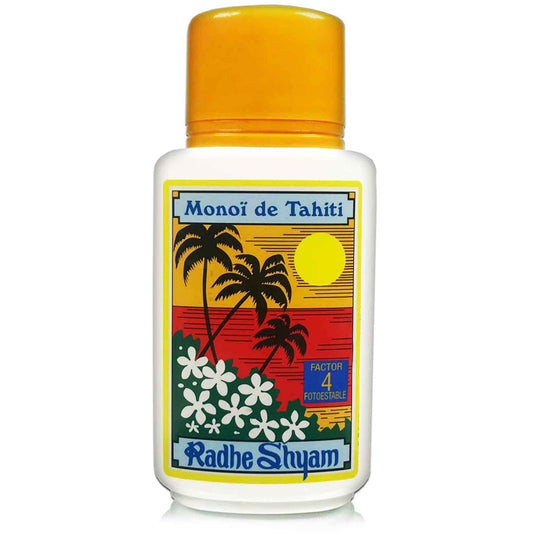Aceite Bronceador Monoi Tahiti 150 ml. FP. 4