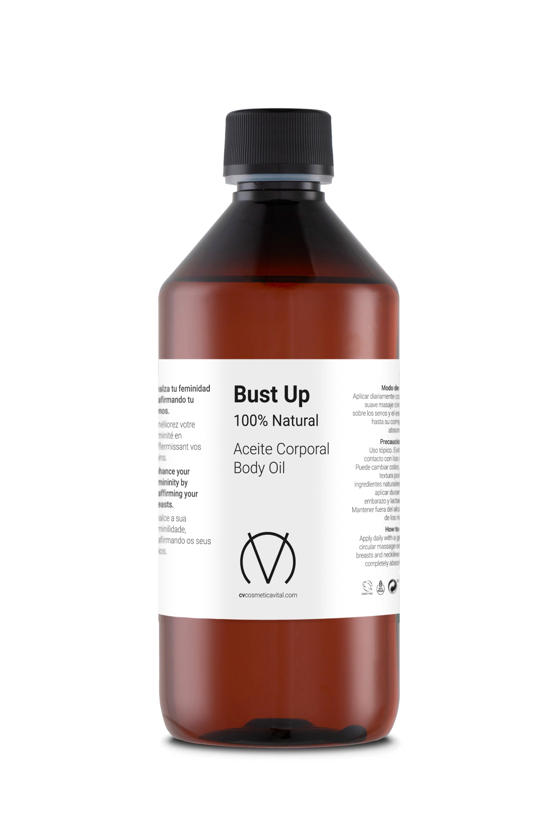 CV Cosmetics - Aceite Reafirmante Bust Up 500 ml