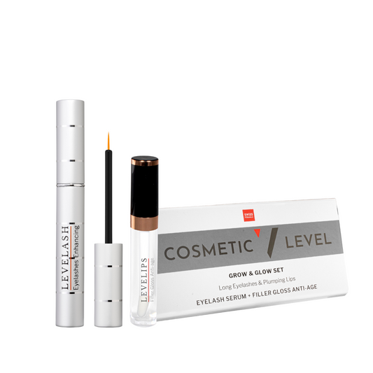 LEVEL LASH - Pack Level Grow & Glow (Serum+Gloss) 3ml+6ml