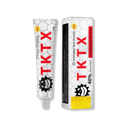 Crema TKTX Blanca para tatuajes sin dolor