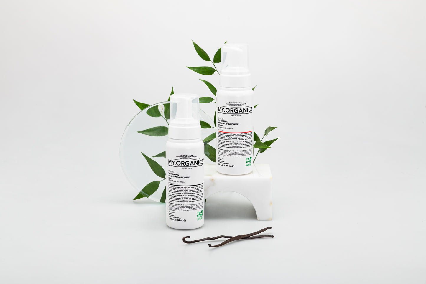 The Organic Hydrating Mousse Strong x250ml my organics
