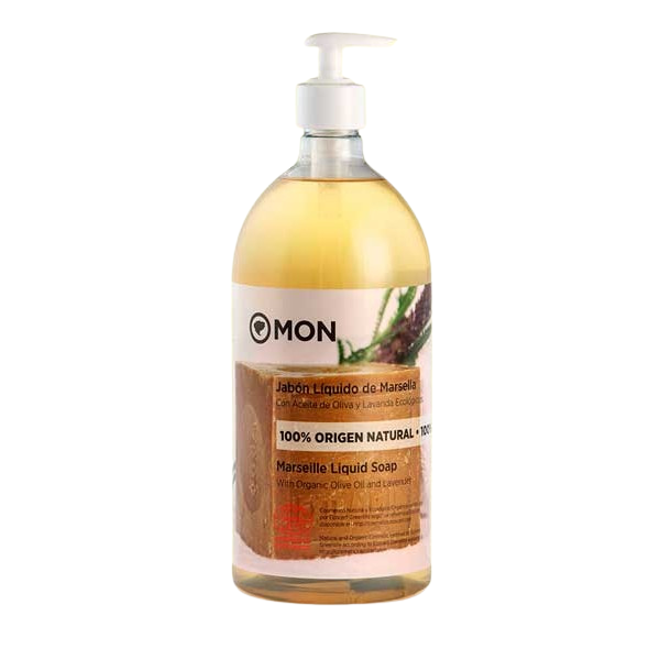 Jabón líquido de Marsella con Aceite de Oliva y Lavanda 1000 ml