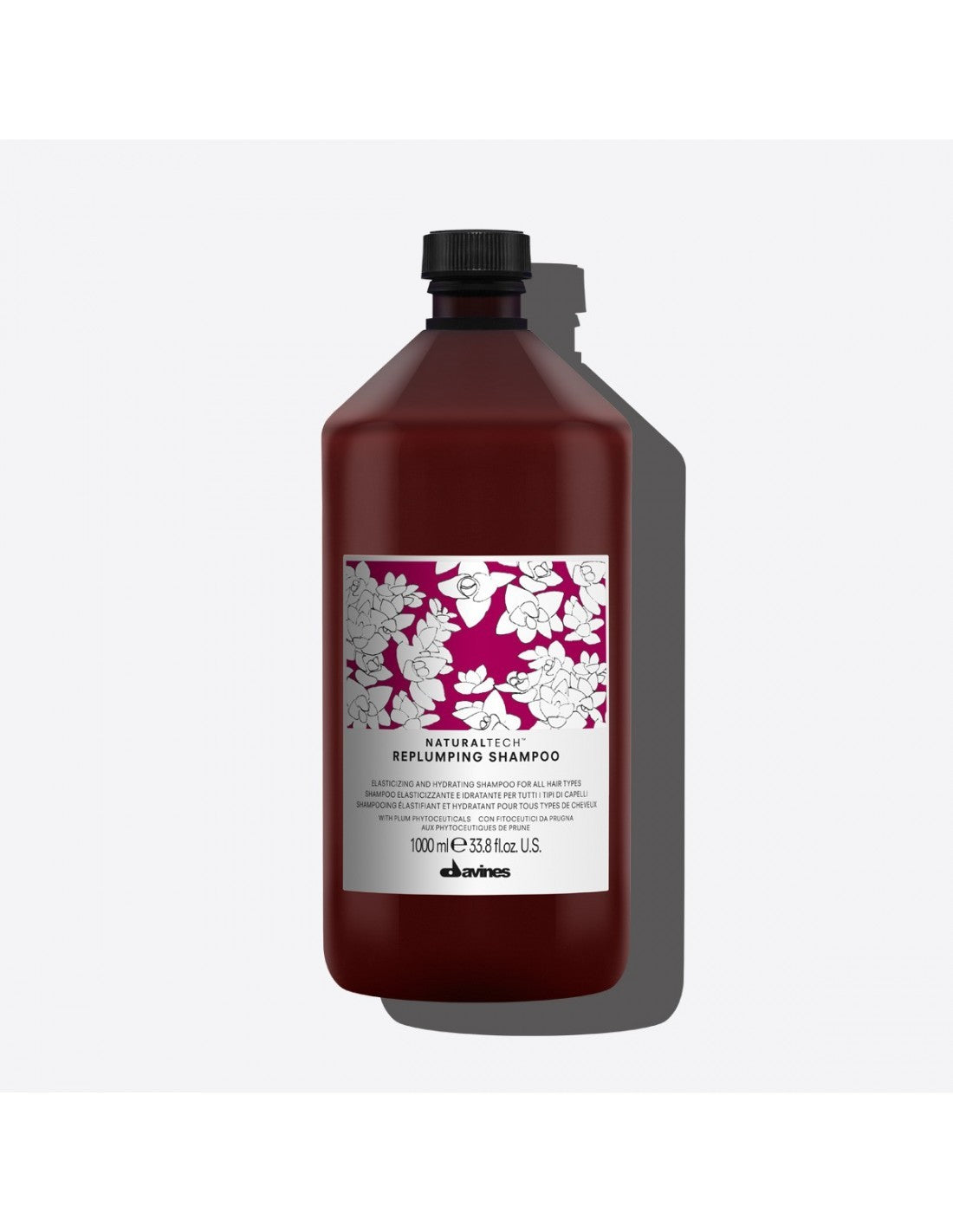 davines REPLUMPING CHAMPU LITRO.