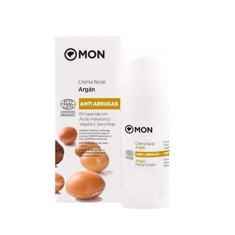 mon deconatur Crema Facial de Argan Ecológica 50 ml