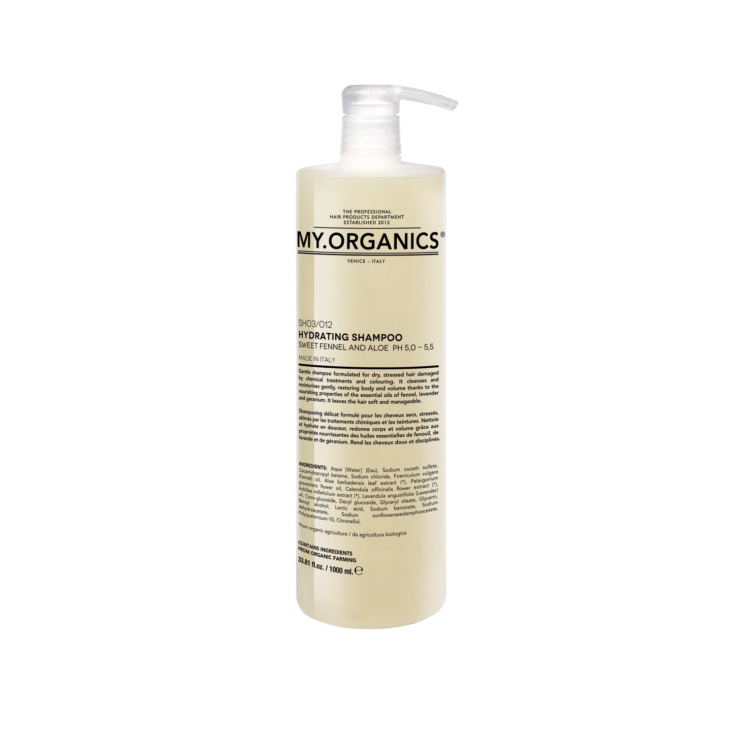 my organics The Organic Hydrating Shampoo x1000ml